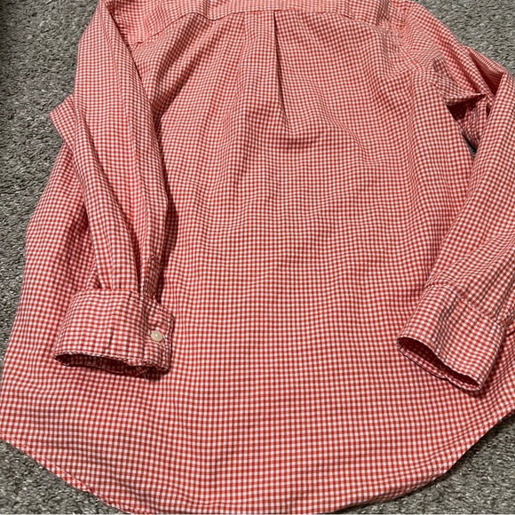 Polo by Ralph Lauren Gingham Button-Down Kids Shirt Size Large 14 / 16 - Picture 7 of 9